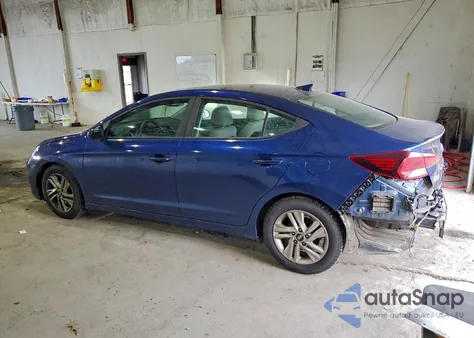 2019 Hyundai Elantra Sel from USA, damaged, VIN 5NPD84LF3KH490988